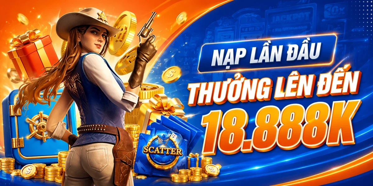Nạp lần đầu thưởng lên đến 18.888K