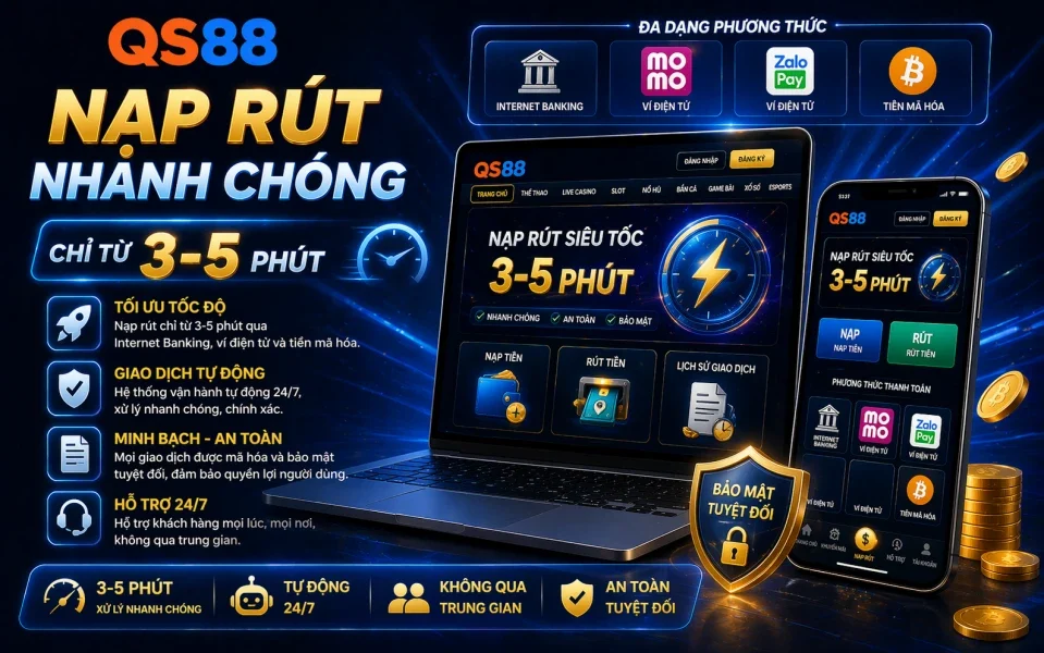 Nạp rút nhanh chóng